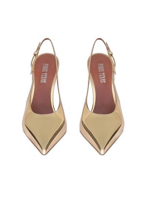 Slingbacks Jessica in gold mirror-effect leather PARIS TEXAS | PX1345XNPMRGOLD